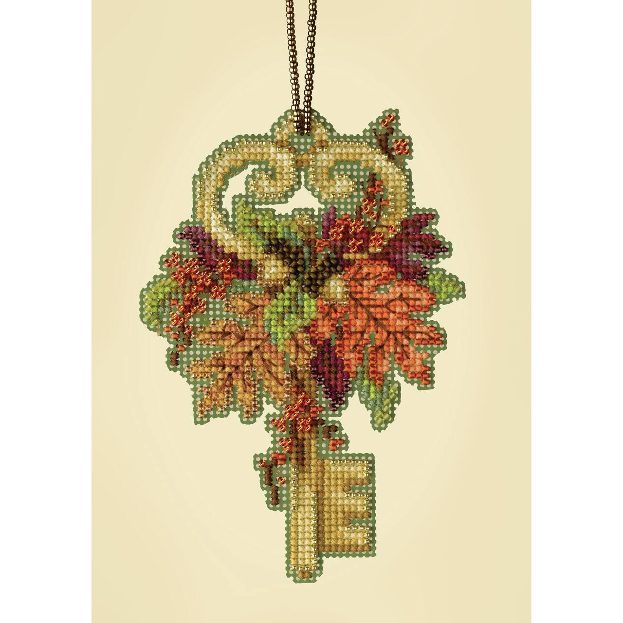 Mill Hill® Autumn Key Counted Cross Stitch Ornament Kit